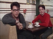 John and John in the coffee shop