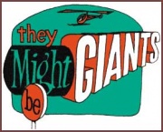 The front of Dewan's TMBG "Love Show" T-shirt (From store.yahoo.com)