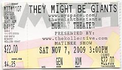 2009-11-07 Ticket Stub.jpg