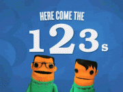 From the video for Here Come The 123s.