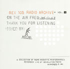 REV 105 Radio Archive – Volume 1 compilation cover
