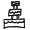 Three-tiered wedding cake.gif