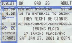 2001-01-27 Ticket Stub.jpg