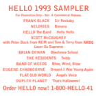 Hello 1993 Sampler hello recording cover