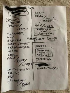 2005-11-07b Setlist.jpg