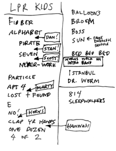 2009-01-31a Setlist.png