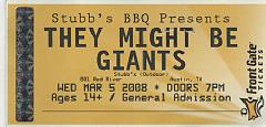 2008-03-05 Ticket Stub.jpg