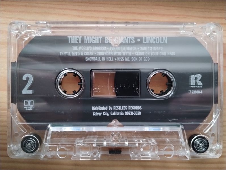 File:Lincoln cassette side 2.jpg