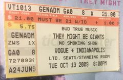 2009-10-13 Ticket Stub.jpg