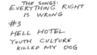 1985 Promotional Demo Tape #1 back cover